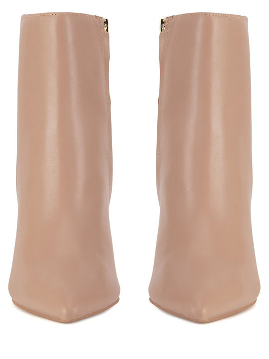 Stiefeletten Damen Beige