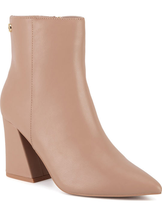 Stiefeletten Damen Beige