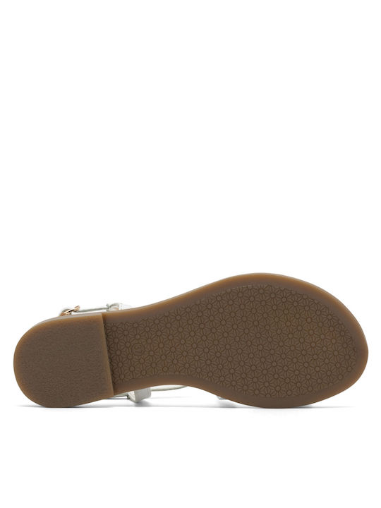 Sandale casual damă în Culoare Alb