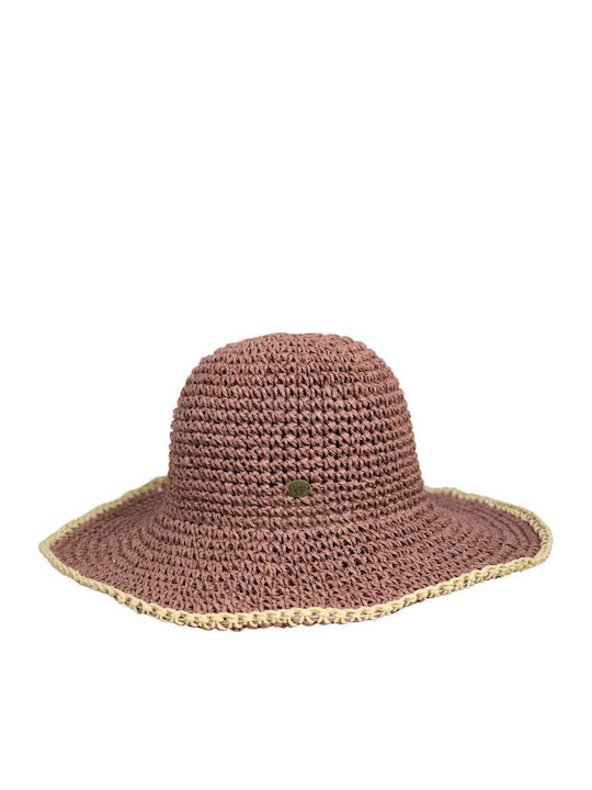 Frauen Gestrickt Hut Rosa