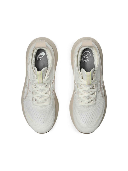 Gel-Nimbus 27 Women's Sport Shoes Running Cream / Mineral Beige