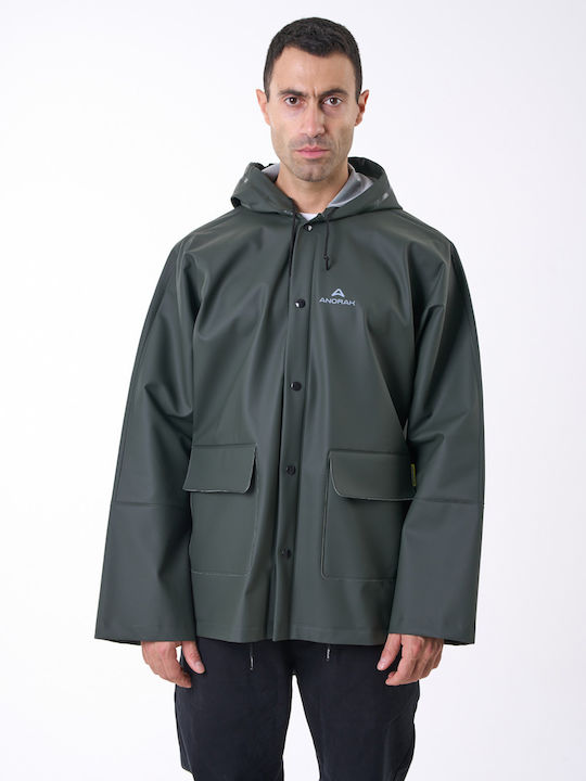 Anorak Wasserdichte Jacke Watcher Flex Olive