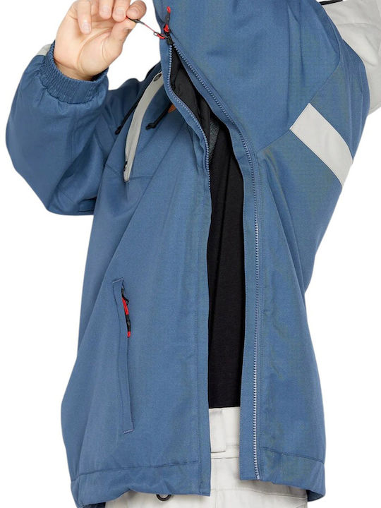 Volcom Longo Men's Ski & Snowboard Jacket Blue G0652511-IND