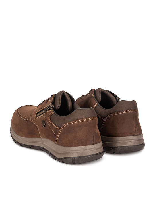 Leder Herren Freizeitschuhe Braun