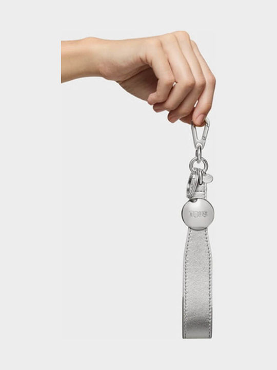 Tous Keychain Llavero Metallic Silver