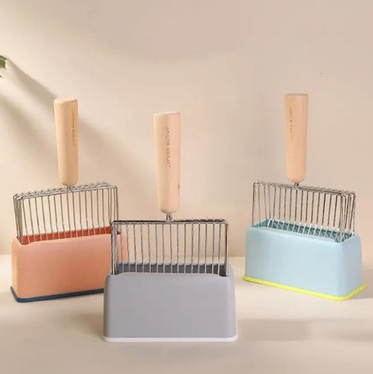 Gray Scoop Cat Toilet 17x8cm 1pcs