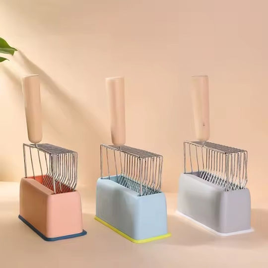 Gray Scoop Cat Toilet 17x8cm 1pcs