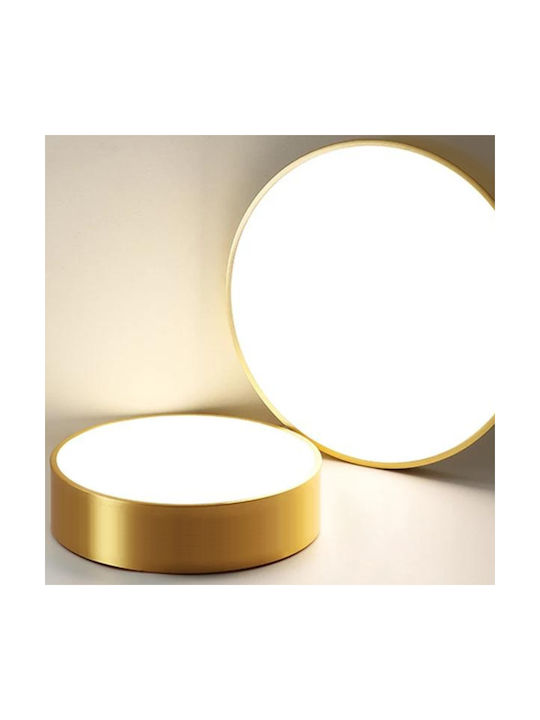 Toolight Deckenleuchte Gold