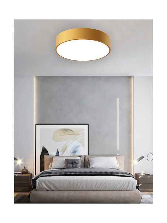 Toolight Deckenleuchte Gold