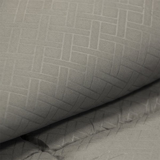 Lino Home Пухено Куинсайз с Пълнеж Microfiber 220x240бр Colcha Сив 120 г/м²Gsm