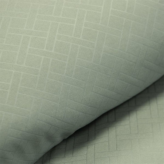 Lino Home Πάπλωμα Υπέρδιπλο με Γέμιση Microfiber 220x240εκ. Colcha Μέντα 120 GSM