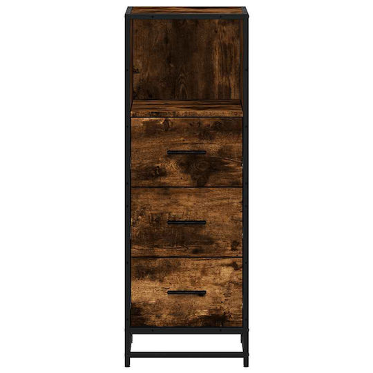 vidaXL Ντουλάπι Μπάνιου 35x37.5x100cm Δρυς