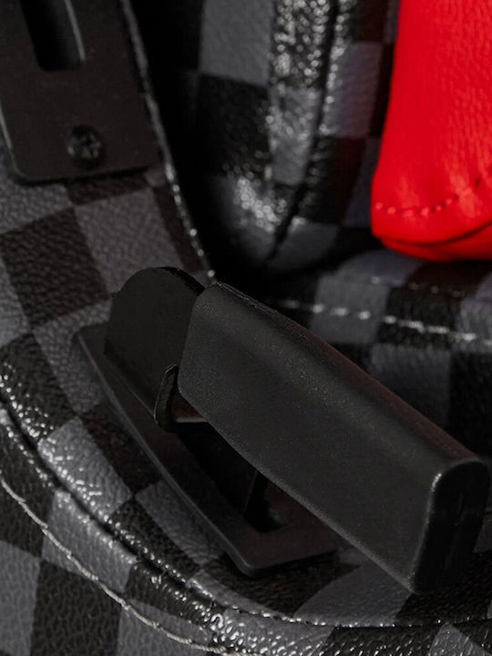 Sprayground Drips Shark Καρέκλα Gaming Δερματίνης με Ρυθμιζόμενα Μπράτσα Μαύρη