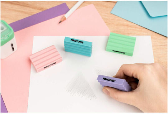 Pantone Γόμα για Μολύβι 2τμχ Γαλάζια