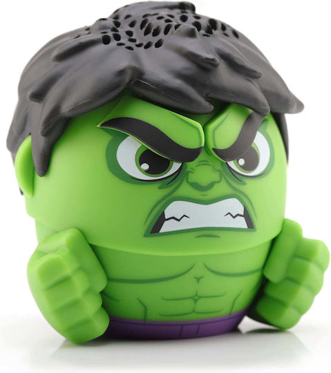 Bitty Boomers Hulk Ηχείο Bluetooth με Διάρκεια Μπαταρίας έως 4 ώρες Πολύχρωμο