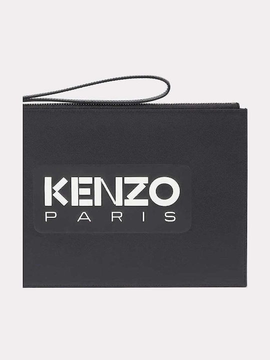 Emboss Leather Women's Handbag Black FE58PM822L44