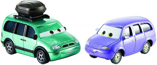 Mattel Disney Cars Mașinuțe Set De Mașinuțe Scară 1:55 Pentru 3+ Ani (Diverse Modele 2 Buc)
