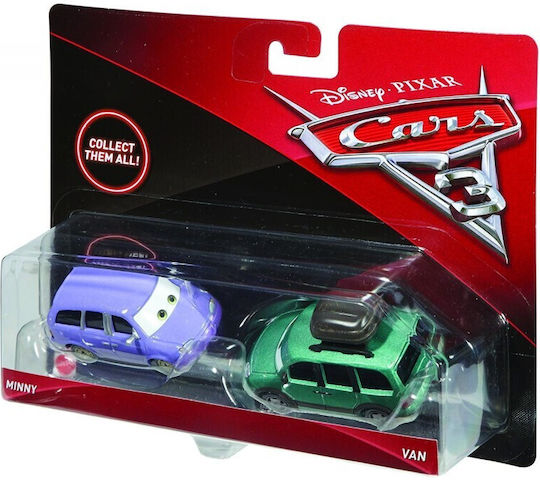 Mattel Disney Cars Mașinuțe Set De Mașinuțe Scară 1:55 Pentru 3+ Ani (Diverse Modele 2 Buc)
