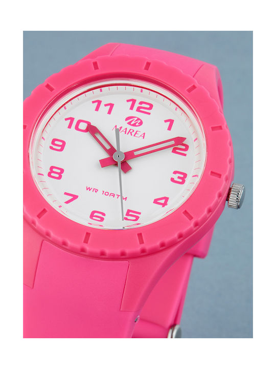 Marea Kids Analog Watch with Rubber/Plastic Strap Fuchsia