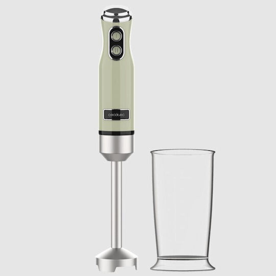 Cecotec 1200MAX Retro Ραβδομπλέντερ με Ανοξείδωτη Ράβδο 1200W Πράσινο