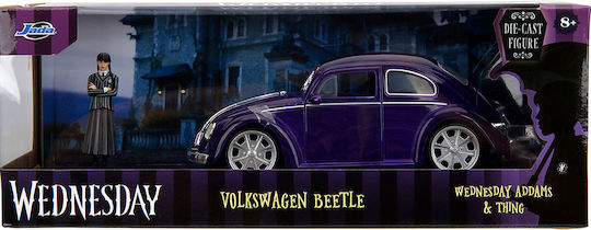 Jada Toys Wednesday - Volkswagen Beetle Diecast Model (1/24) Αυτοκινητάκι 1:24 για 8+ Ετών