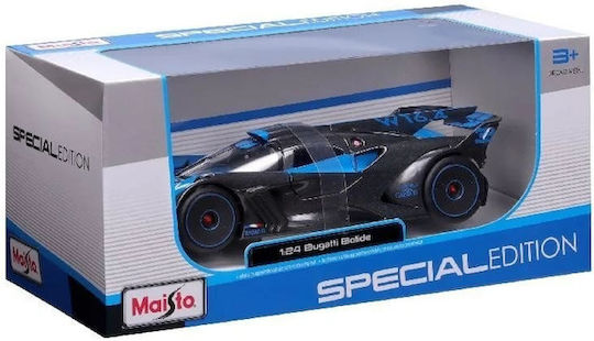 Maisto Buggati Bolide Αυτοκινητάκι Μπλε-Μαύρο 1:24 για 3+ Ετών