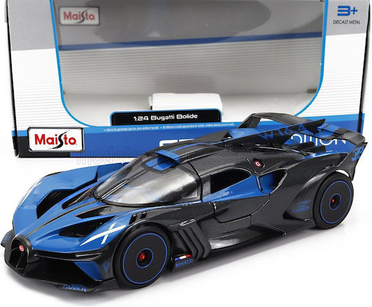 Maisto Buggati Bolide Αυτοκινητάκι Μπλε-Μαύρο 1:24 για 3+ Ετών