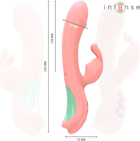 Intense Rachel Δονητής Rabbit 23cm Ροζ