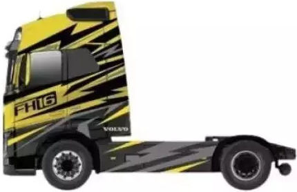 Bburago Volvo Fh16 Spielzeugauto Volvo Fh16 Gelb 1:43 Für 3+ Jahre
