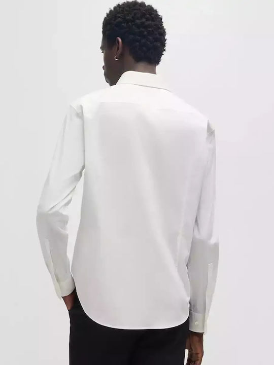 Hugo Ermo Cotton Shirt White