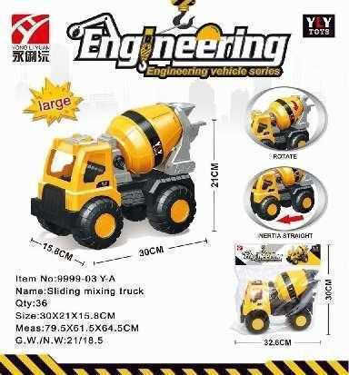 Children's Vehicle – Cement Mixer – 9999-03 Y-a – 198040 – 198040