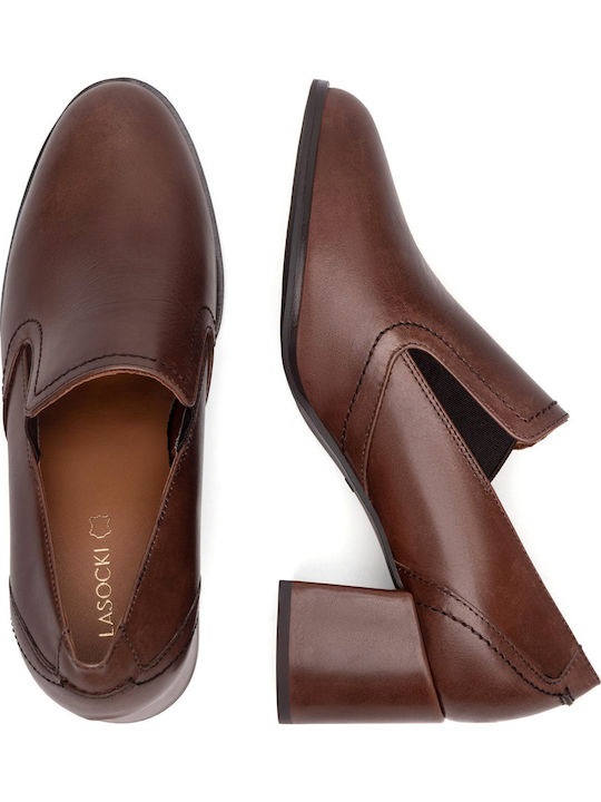 Stiefeletten Damen Braun