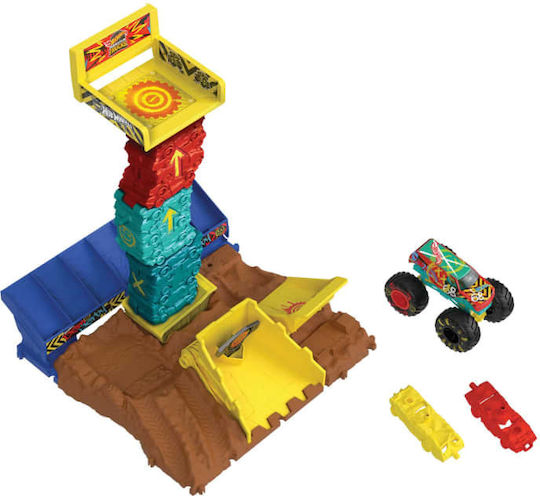 Hot Wheels Arena World Track 1:64 Monster Truck For 4+ Years (Various Designs) 1pc