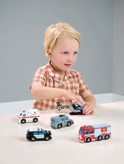 Tender Leaf Toys Emergency Vehicles Αυτοκινητάκι για 3+ Ετών