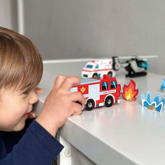 Tender Leaf Toys Emergency Vehicles Αυτοκινητάκι για 3+ Ετών