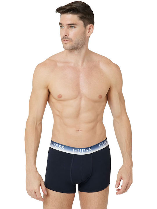 Joe Herren Boxershorts Black, Blue 3Packung