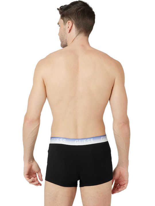 Joe Herren Boxershorts Black, Blue 3Packung