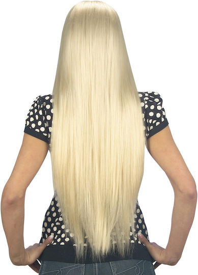 Carnival Wig Straight Blond 75cm