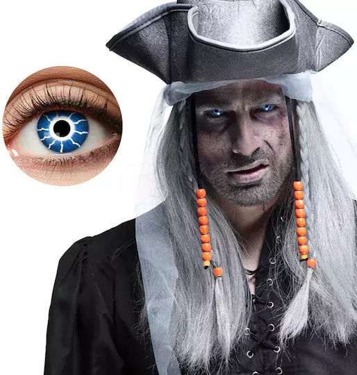 Karneval Kontaktlinsen Blau