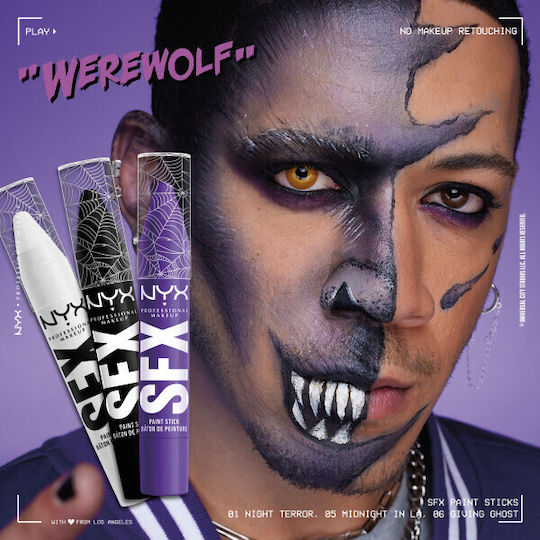 NYX Professional Makeup Sfx Face & Body Stick Make Up Night Terror 3gr