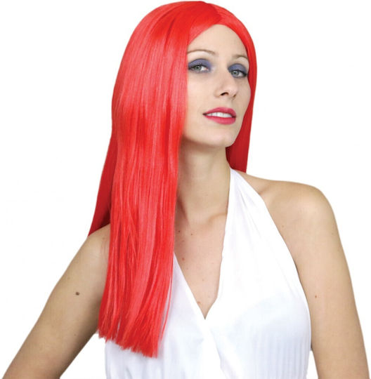 Αποκριάτικη Περούκα Χίπι Αφάνα Μελαχρινή