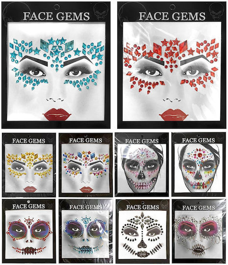 Carnival Body Stickers for Halloween (Μiscellaneous Designs)