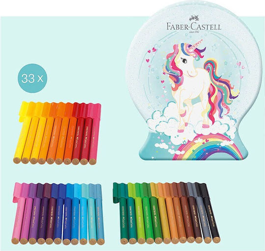 Faber-Castell Drawing Markers Thin Set 33pcs