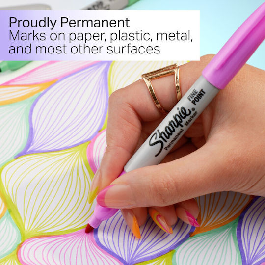 Sharpie Markere de Desen 0.9mm Set 12buc