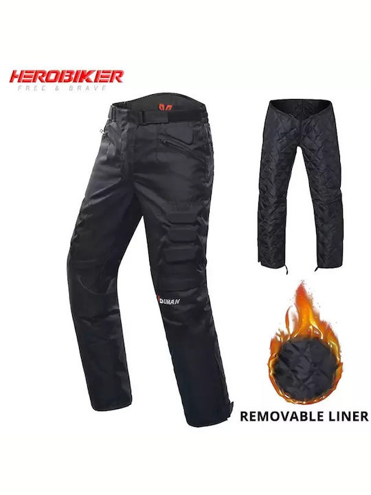 Motorcycle Pants Quick Take-off Design Waterproof Thermal Lining Duhan Winter Pants B L