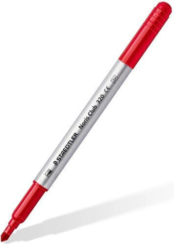 Staedtler Фибърни Маркери За Рисуване 1мм С Двоен Накрайник Комплект 10 Цветни