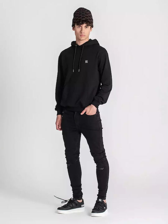Sweatshirt with Hood Black