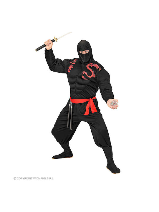 Karnevalskostüm für Erwachsene Ninja
