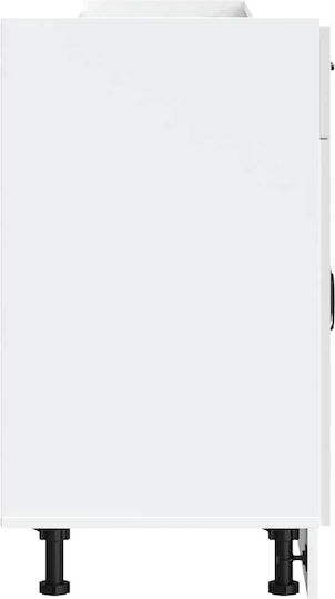 Lucca Sink Cabinet White 80x46x81.5pcs