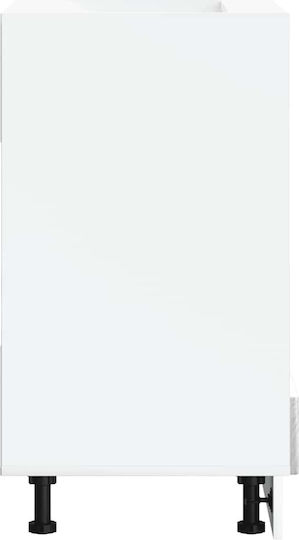 Lucca Dulap Inferior pentru Cuptor Gray Sonoma 60x46x81.5buc
